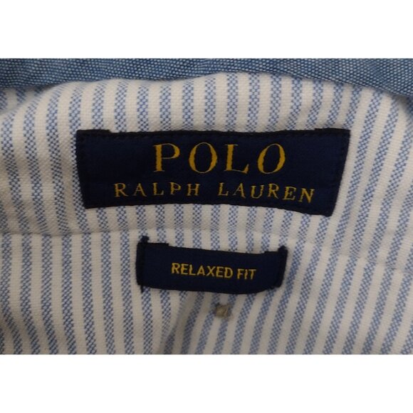 Polo Ralph Lauren Relaxed Fit Chino Pants Mens 32x32 Khaki Preppy Vintage Office - Picture 6 of 8